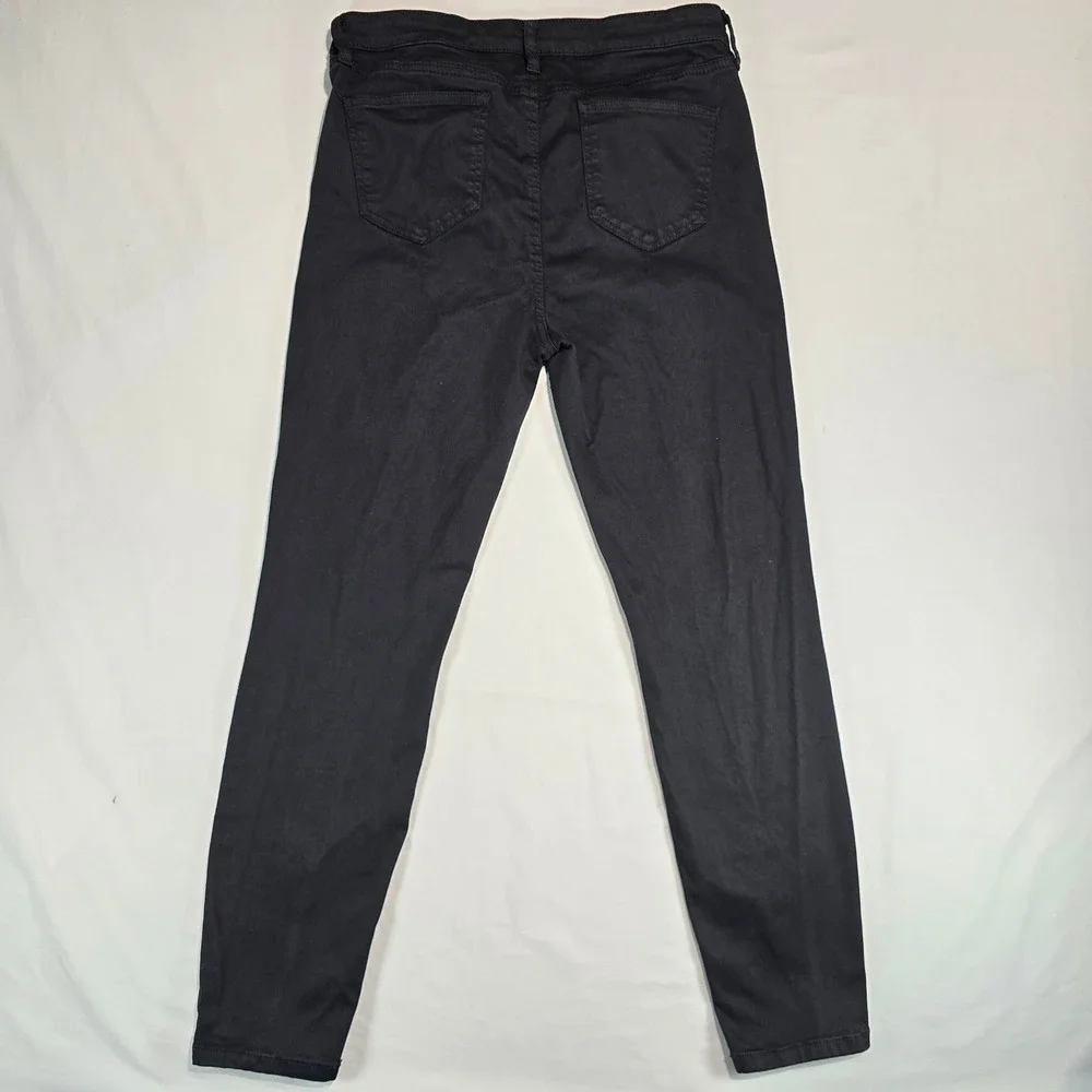 Buffalo David Bitton Hanna High Rise Soft Stretch Skinny Jeans Black 8/29